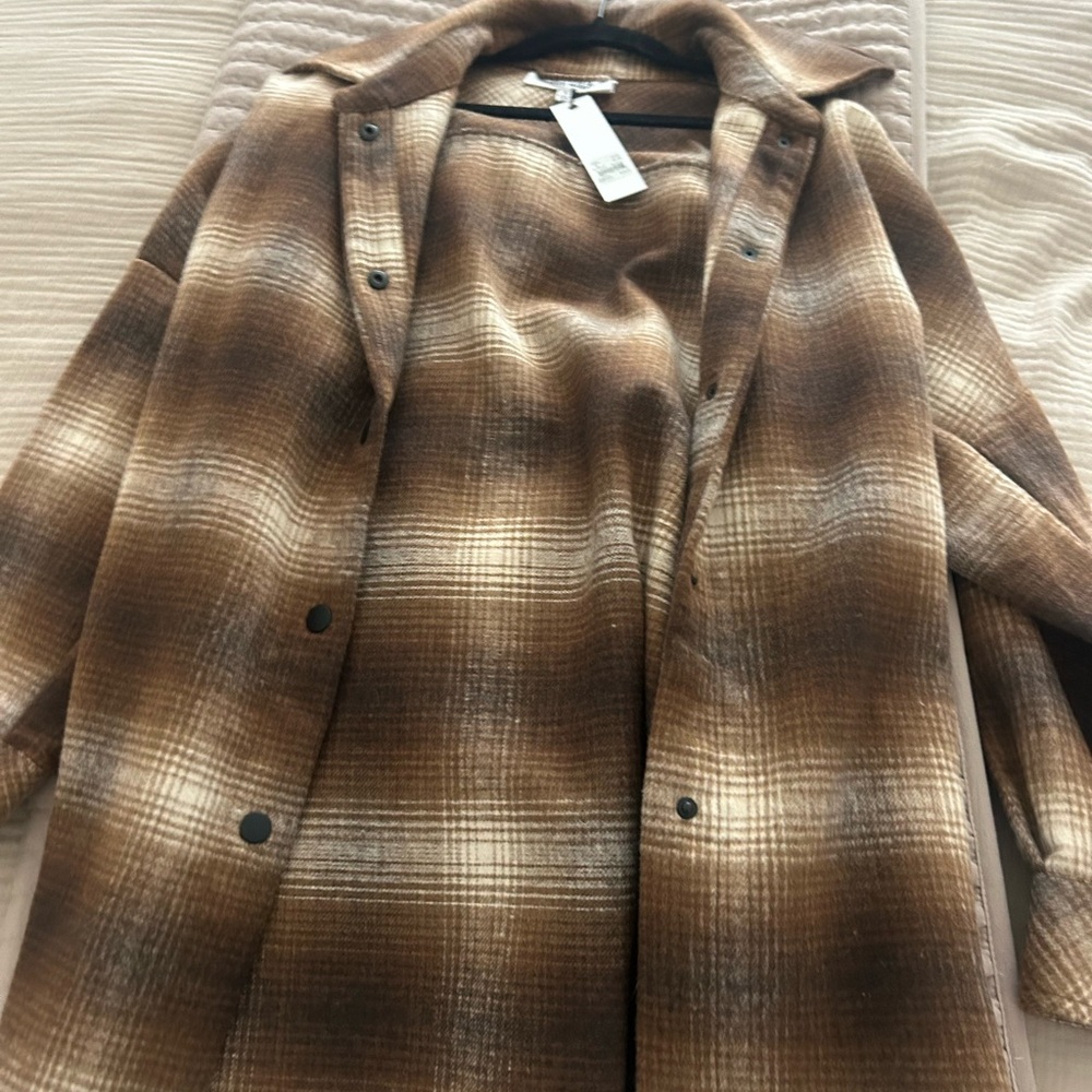 BB Dakota by Steve Madden Tan Bomber Jacket